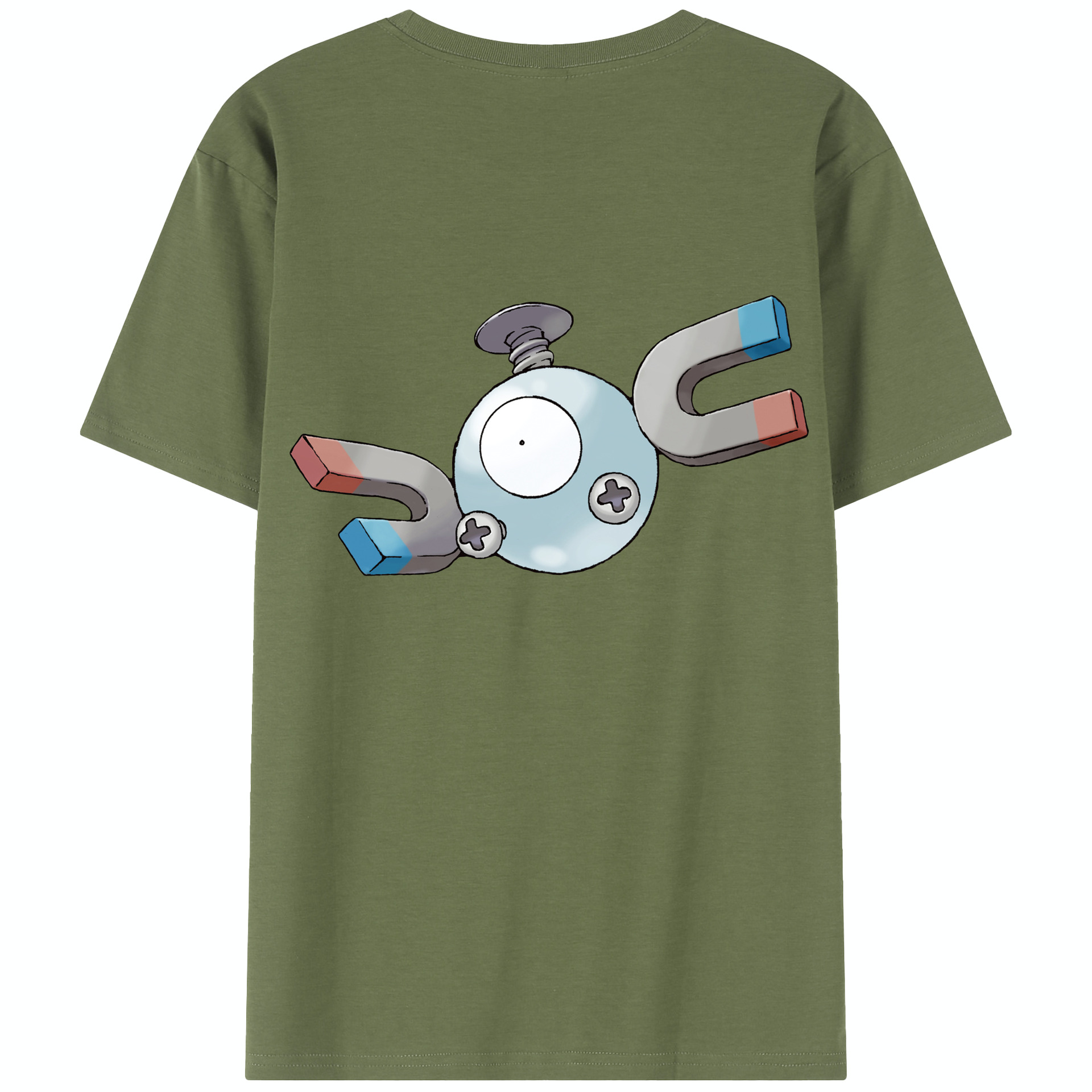 （画像用） ポケットモンスター Pokémon 綿100％半袖Tシャツ（背面プリント）